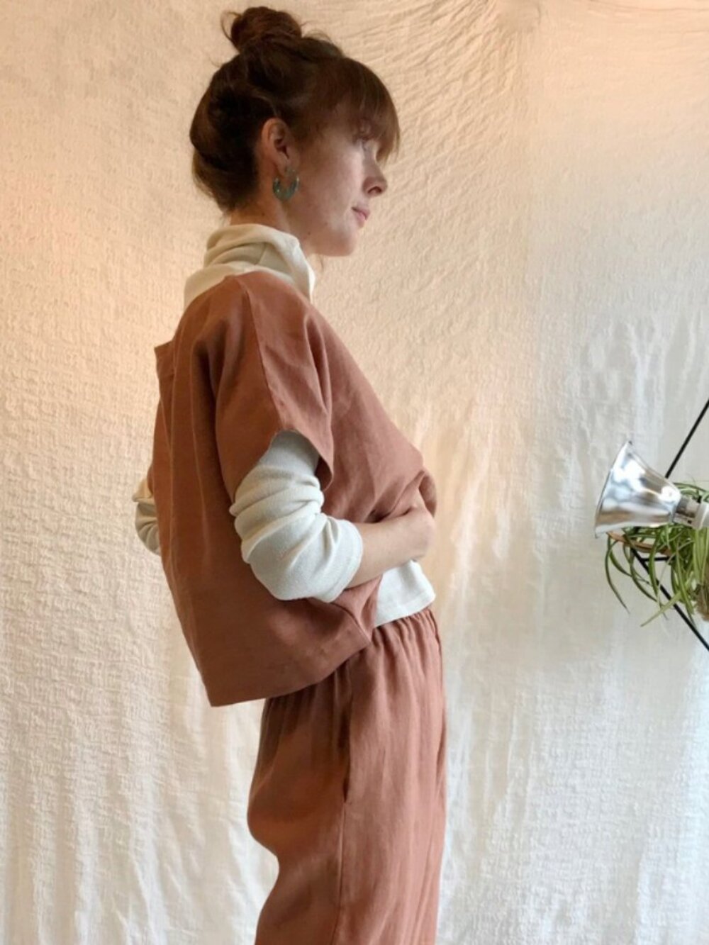 Shelter - Sonny Tee - 100% Linen - Picture 4 of 6